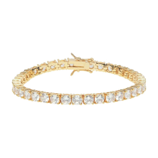 Classic Tennis Bracelet - Gold