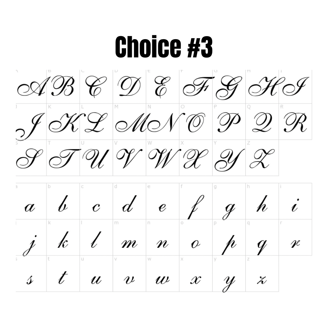 Diamond Cursive Name Necklace - Stainless Steel