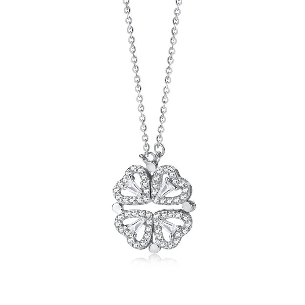 Lucky Hearts Magnetic Necklace