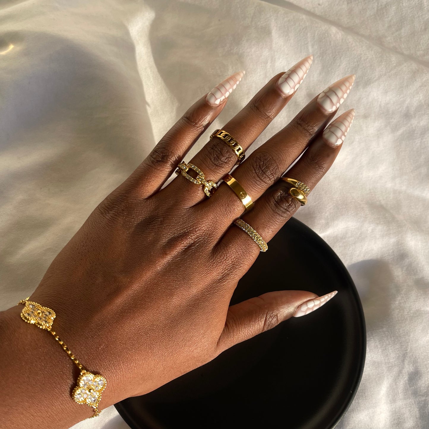 Dainty Cuban Ring