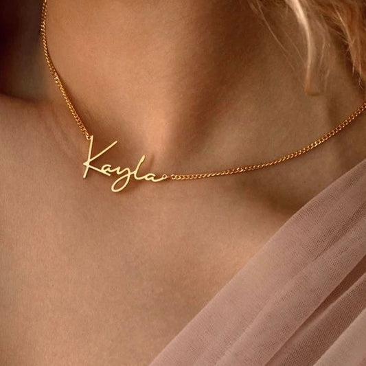 Dainty Cuban Name Necklace