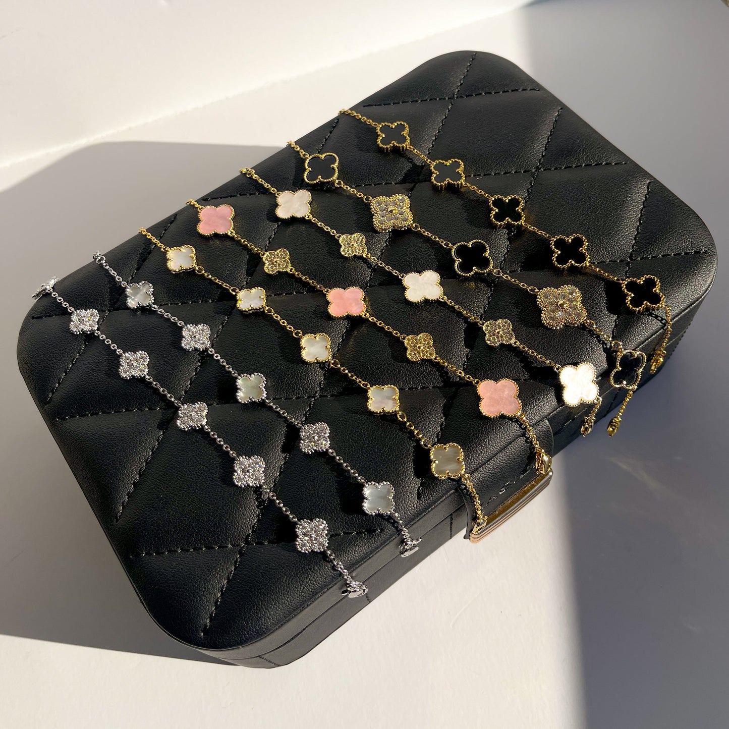 Charisma Clover bracelet - Pink Diamond