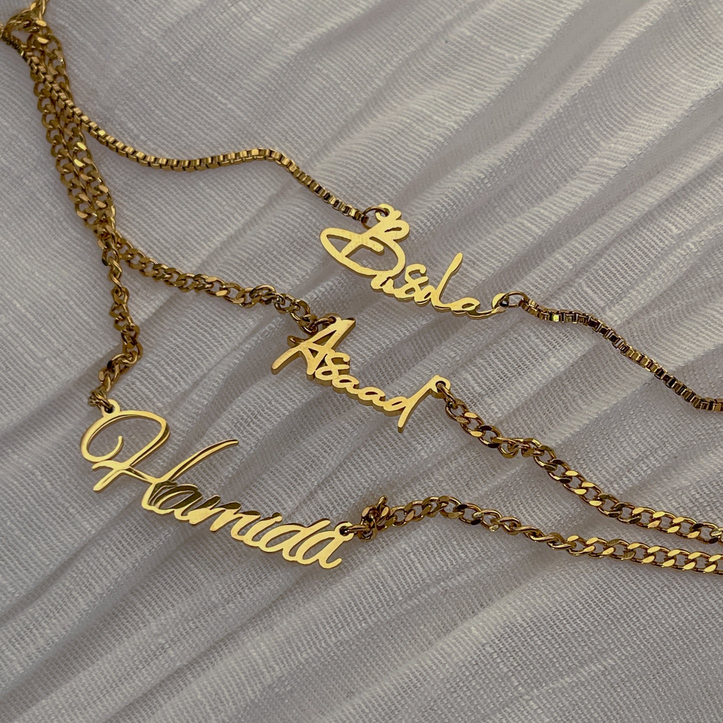 Mini Dainty Cuban Name Necklace