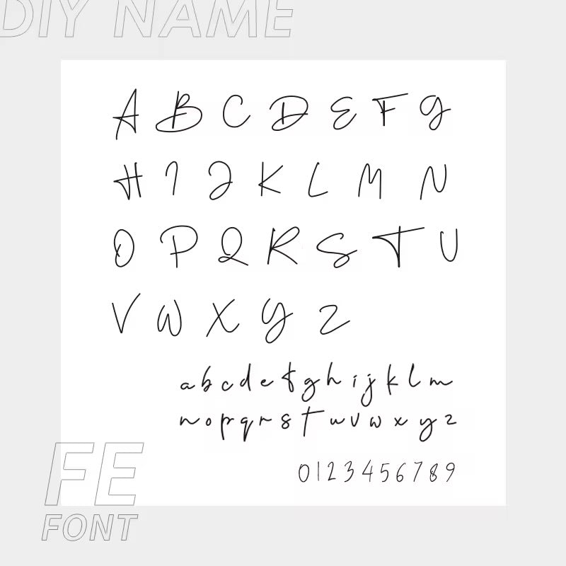 Family Names Necklace