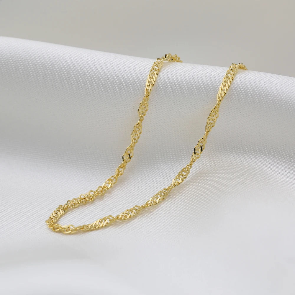Waikiki Water Wave Necklace