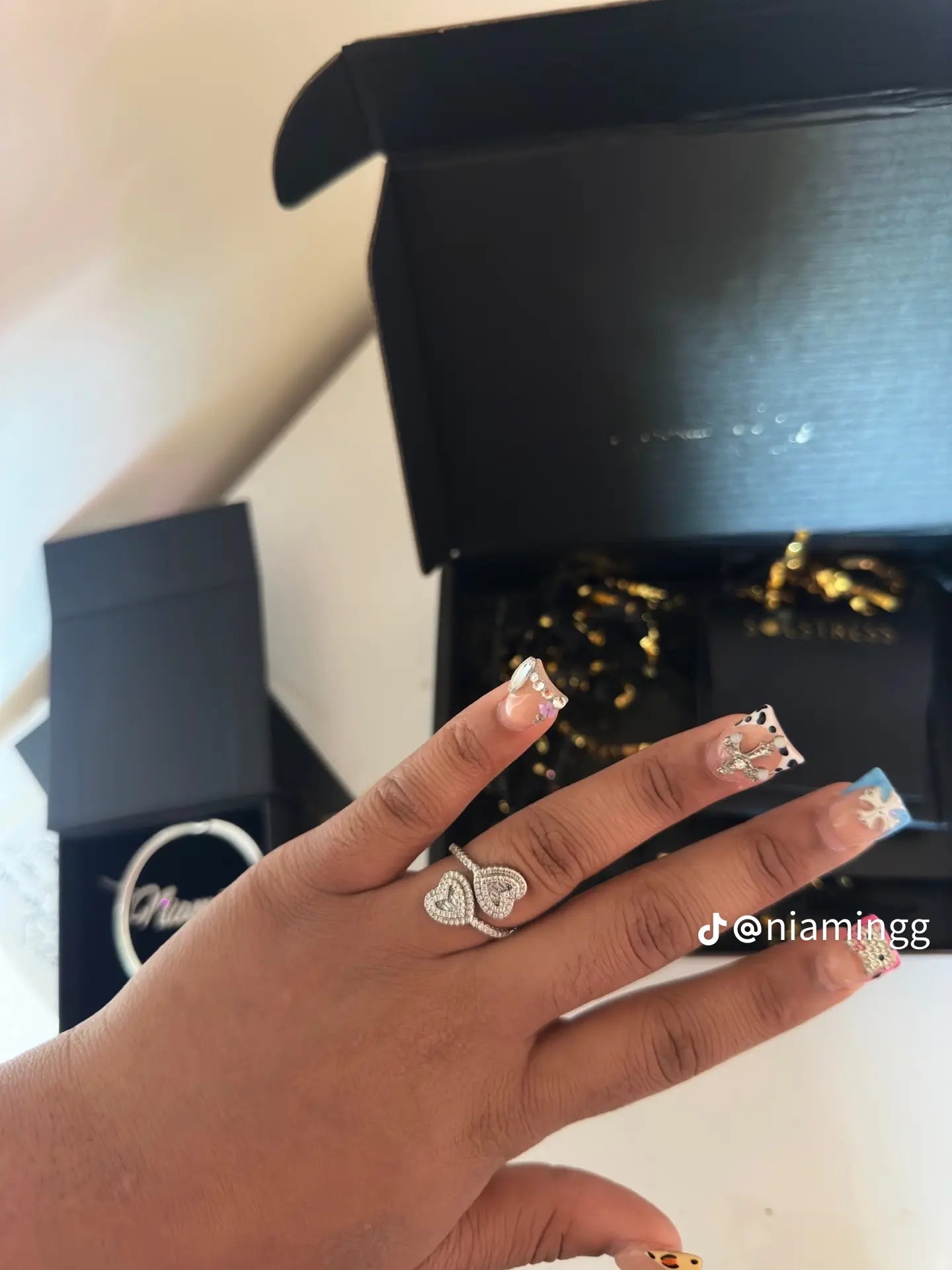 Double Love Ring - Silver