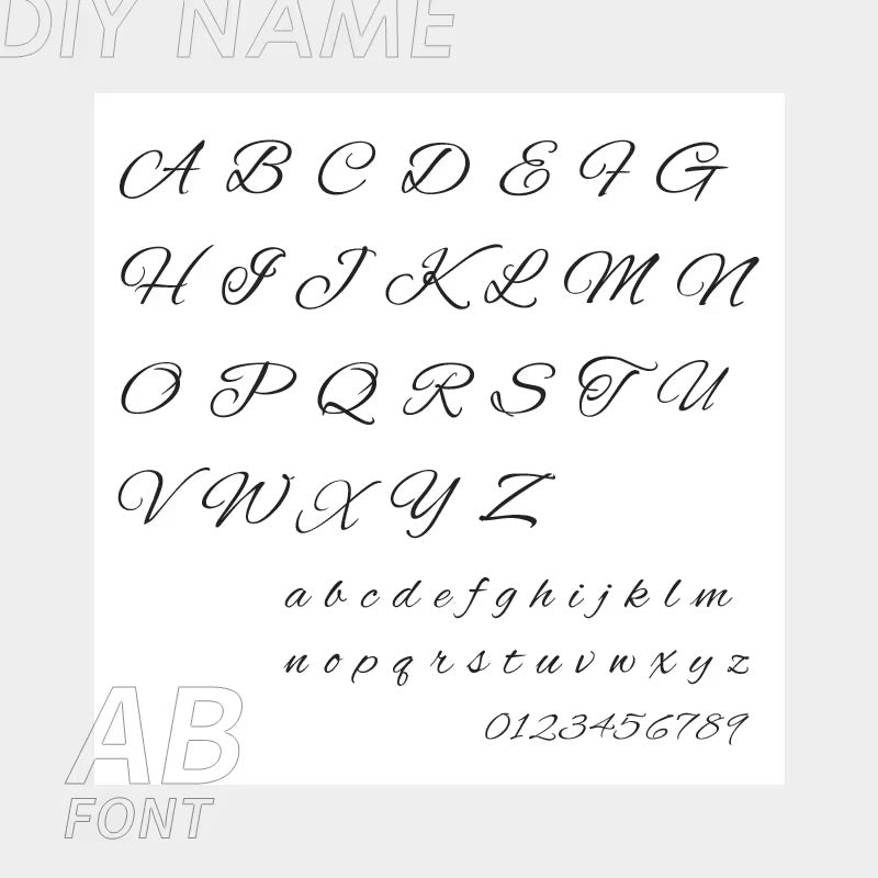 Family Names Necklace