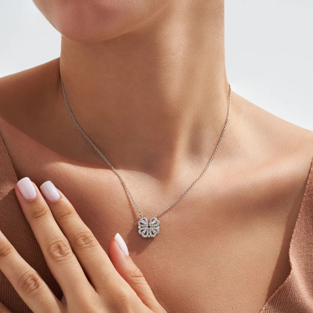 Lucky Hearts Magnetic Necklace