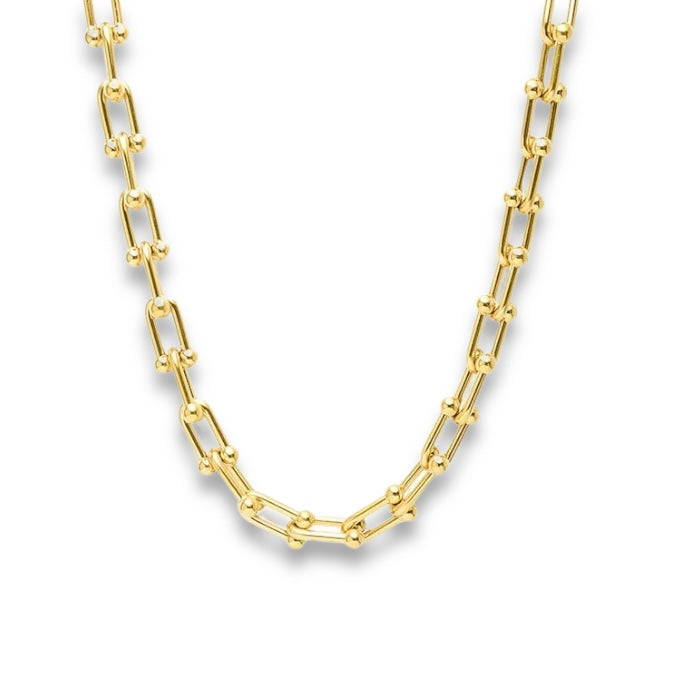 Gabby Graduated Link Necklace