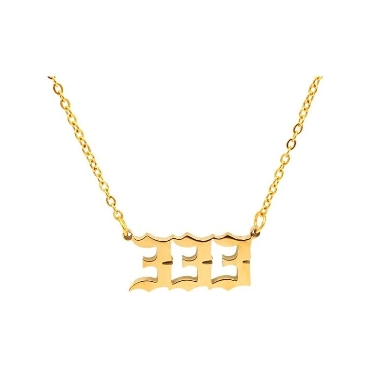 Angel Number Necklace