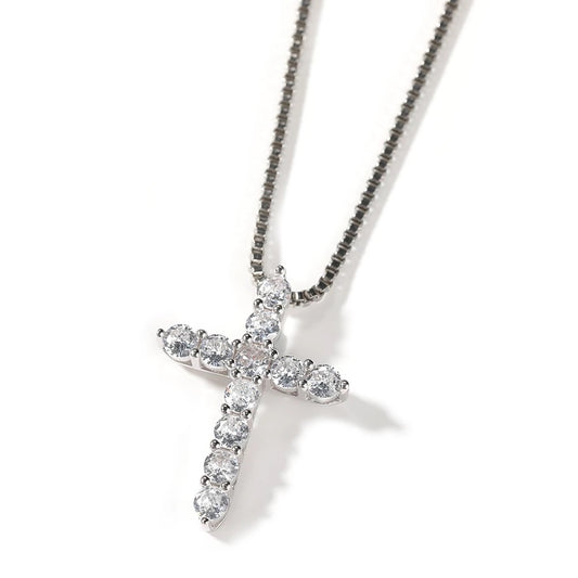 Radiant Cross Necklace