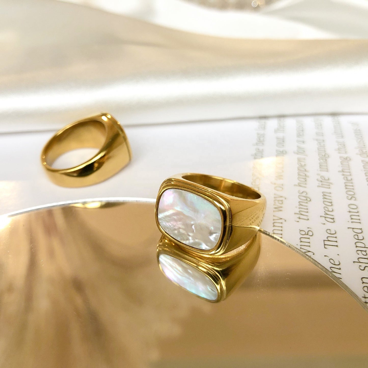 Moonstone Ring