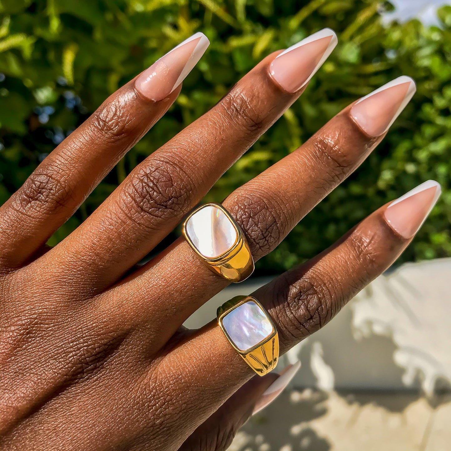 Stellar Moonstone Ring