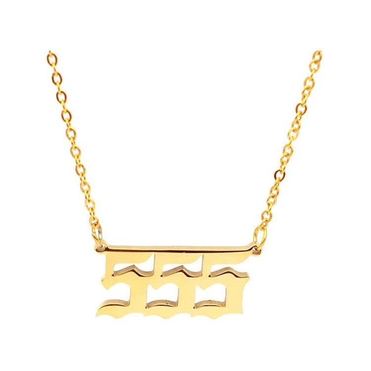 Angel Number Necklace