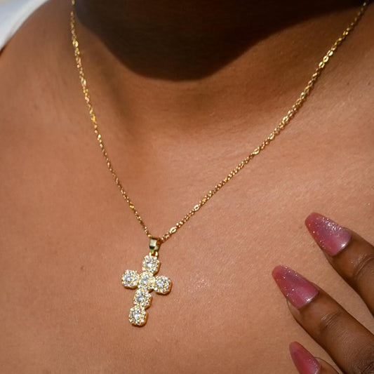 Beloved Diamond Cross Necklace