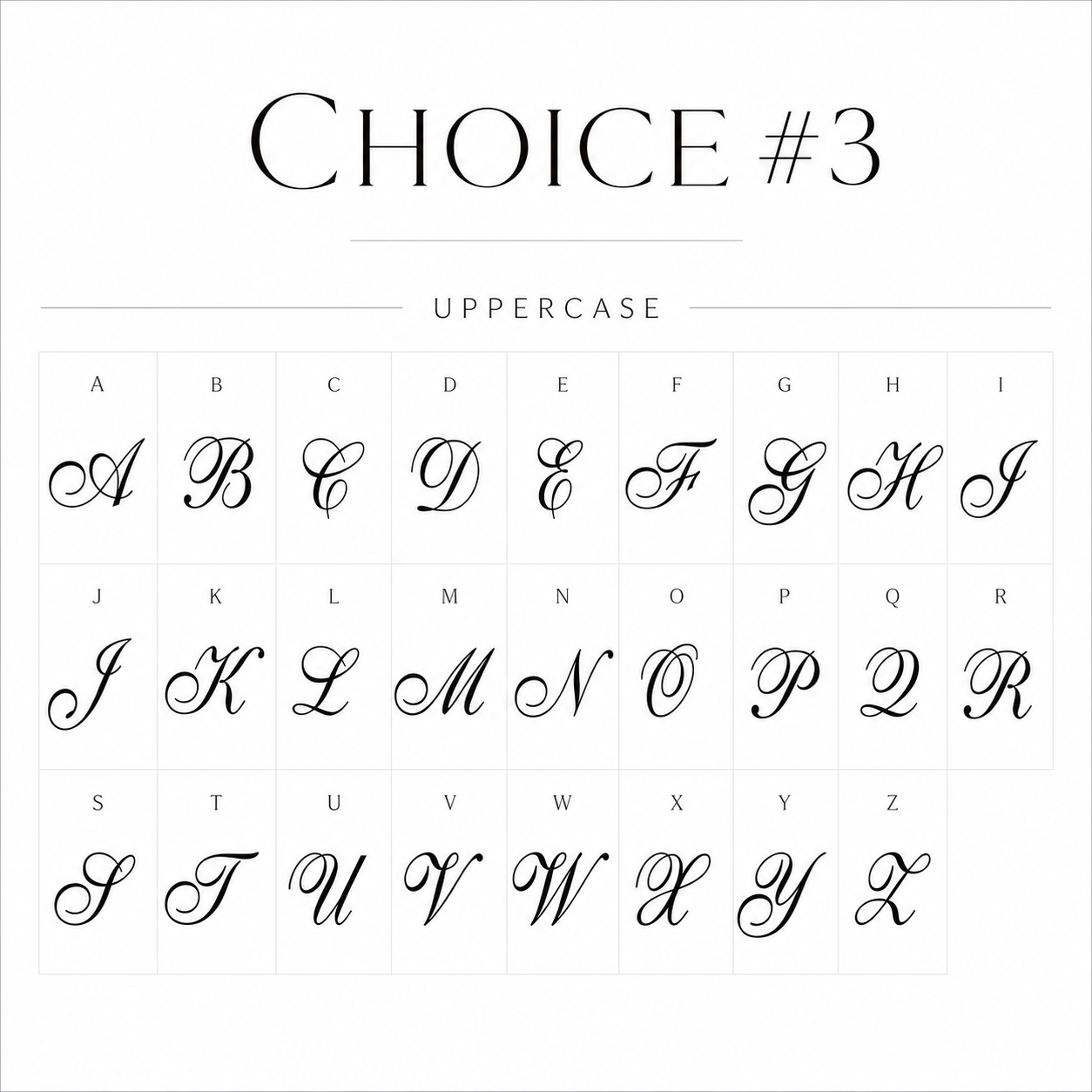 Diamond Cursive Initial Necklace