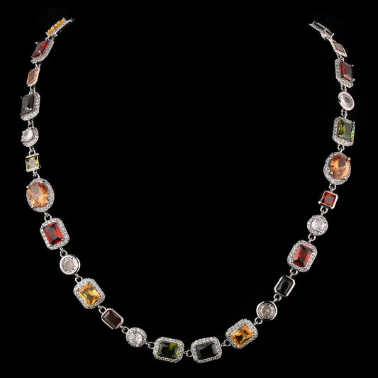 Majestic Gemstone Necklace