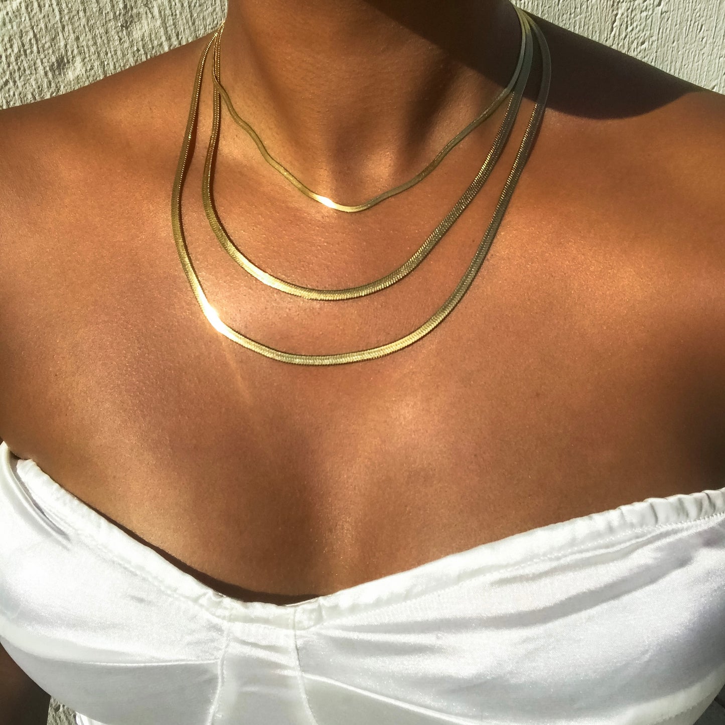 Classic Herringbone Necklace