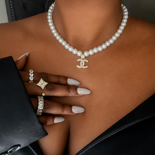 Chasity Pearl Necklace